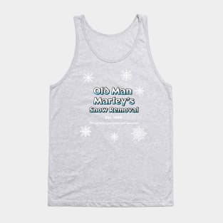 Old Man Marley's Snow Removal Tank Top